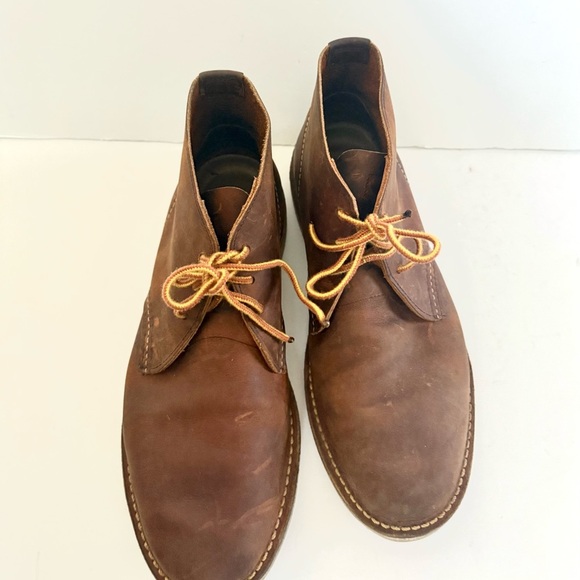 Red Wing 3322 Weekender Chukka Work Boots Leather Size 8 Copper - Picture 7 of 11